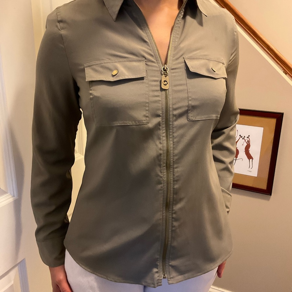 Michael Kors woman’s safari shirt